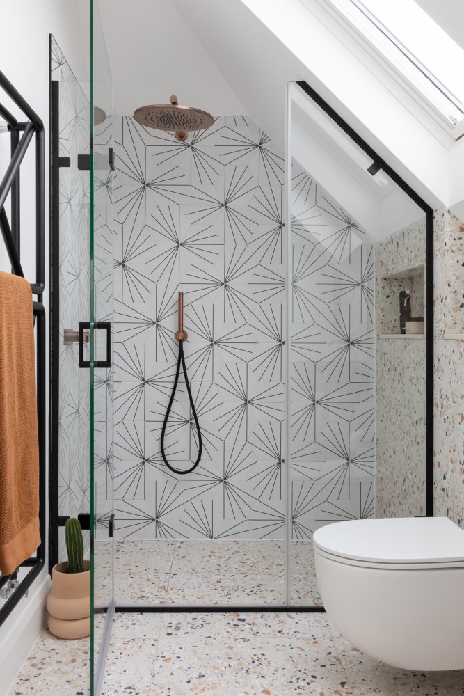 Terrazzo Shower Room West One Bathrooms Case Study