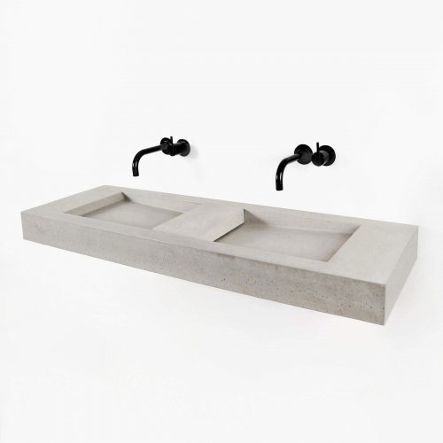 West One Bathrooms Kast+Concrete+Basins+ +Flor+Double+B4+ +Fossil