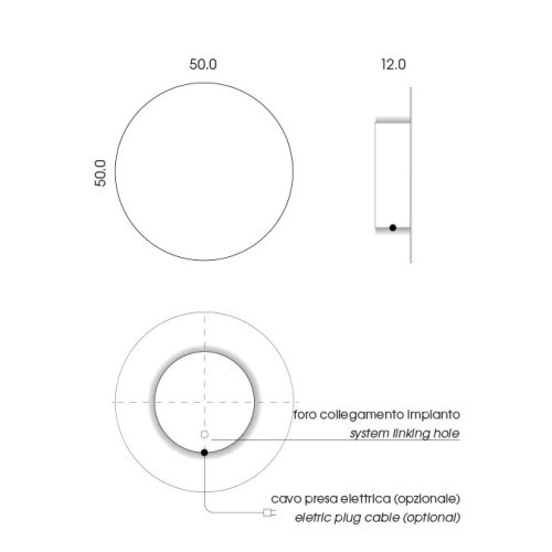 mg12 geometrici round disegno tecnico