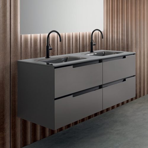 West One Bathrooms Oasis Profilo PF07 Medium Grey