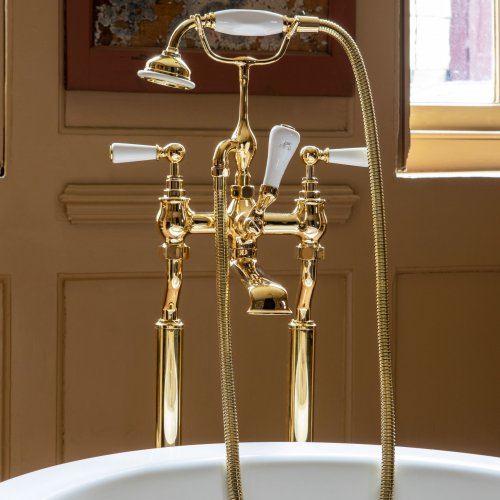 West One Bathrooms Lefroy Brooks Classic Polished Brass WL 1144