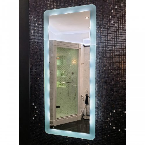 West One Bathrooms Sienna Rectangular Mirror LED illuminated