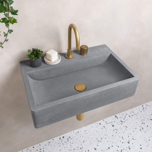 West One Bathrooms Nilo B1 – Stone – above