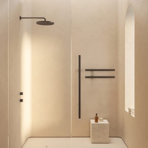 West One Bathrooms – I CHING TUBES creditsph ELISAOSSINOSTUDIO 1 MR MATT BRUSHED BLACK NICKEL