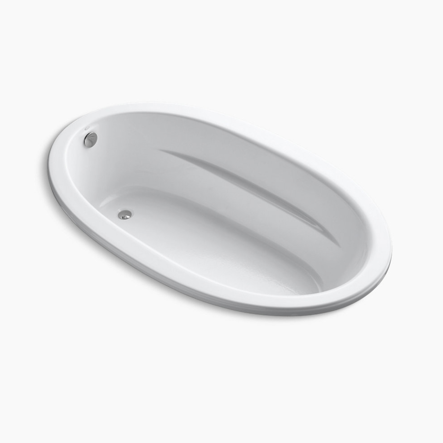 Kohler Sunward Inset Oval Bath Baths