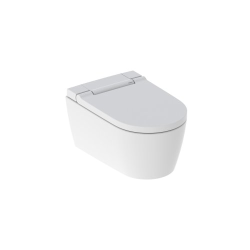 West One Bathrooms – Geberit AquaClean Sela Satin Ceramic & Lid WC