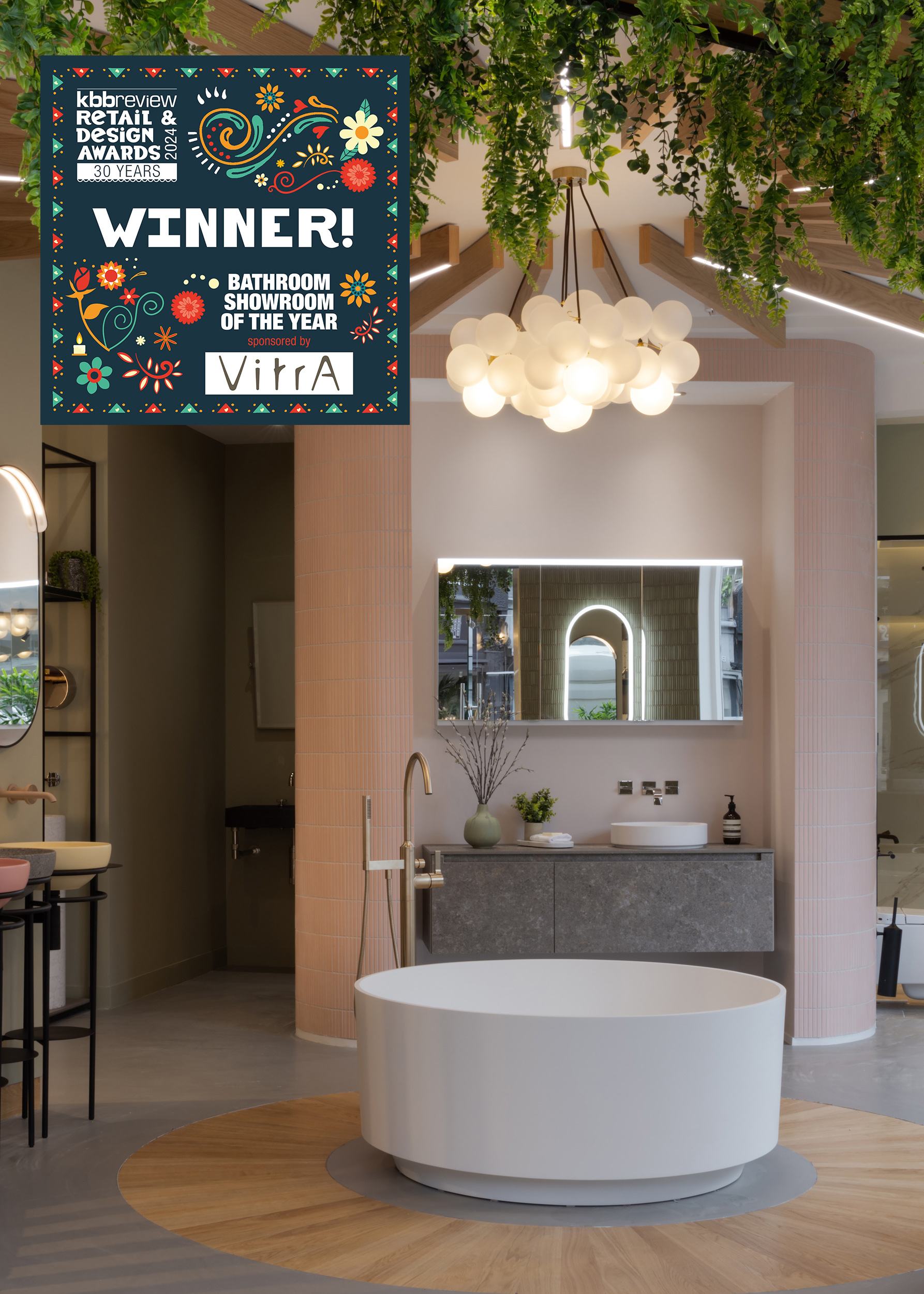 Battersea Showroom won the Bathroom Showroom of the Year Award 2024 ...