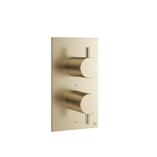 WOB Crosswater MPRO 2 Outlet, Concealed Thermostatic Bath Shower Valve