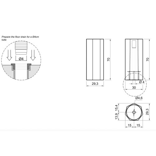 Opale Technical Drawing