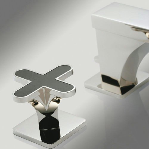 West One Bathrooms Onyx Noir Cross head handles 02