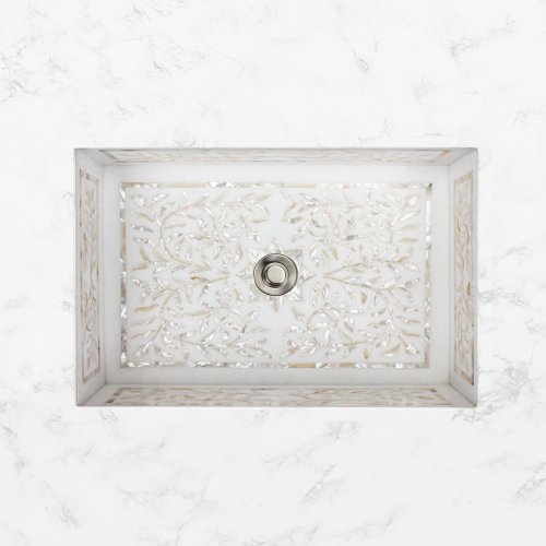 West One Bathrooms Mother of Pearl Floral 01