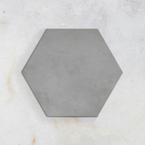 West One Bathrooms Grey hexagon 01