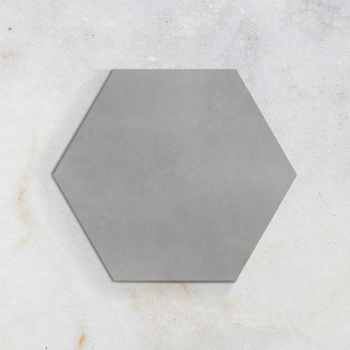 West One Bathrooms Grey hexagon 02