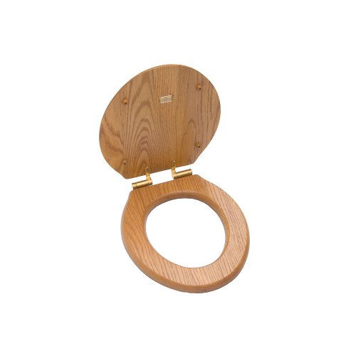 west one bathrooms Clearance  classic soft close seat oak lid open tc100cloa