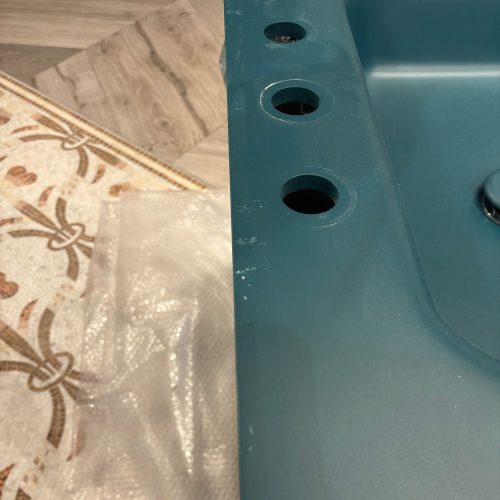 West One Bathrooms Inbani Strato Vanity Unit damage 02