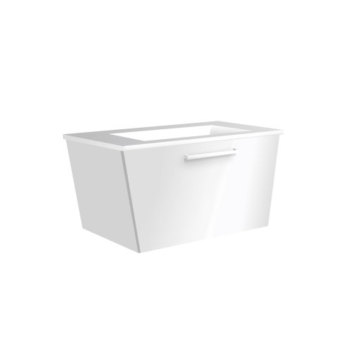 West One Bathrooms Unit Gloss White