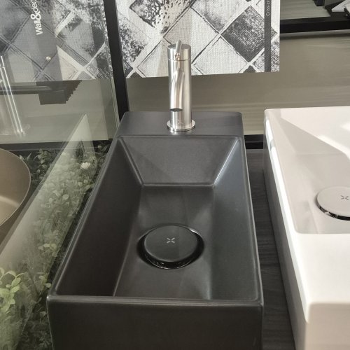 West One Bathrooms Beck Basin Black