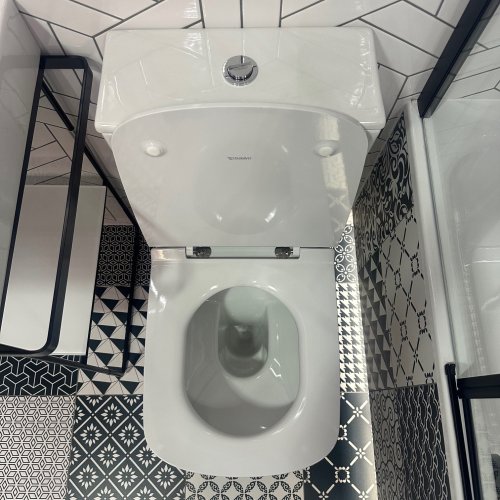 West One Bathrooms Duravit Durastyle close coupled toilet with Seat 03