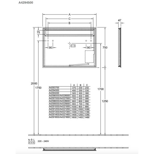 CCC A4294500 technical