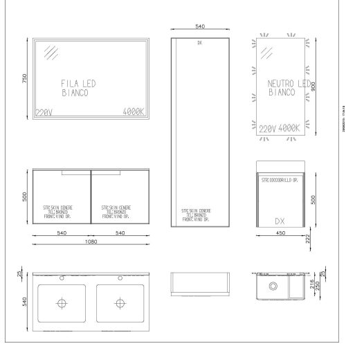 West One Bathrooms Lupi Display .129