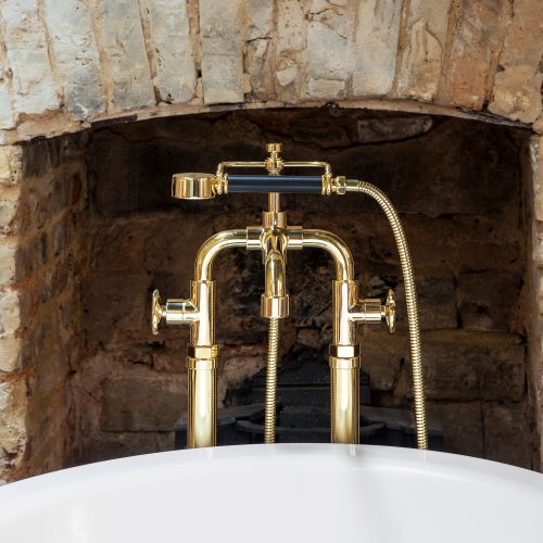 West One Bathrooms – Lefroy Brooks Ten Ten Polished Brass Kiln Room TH 1044 Lifestyle HR