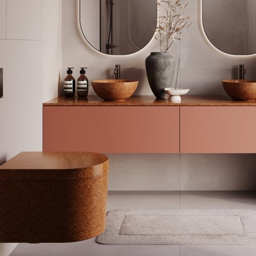 West One Bathrooms – Woodio S32 Clay lifestyle 02