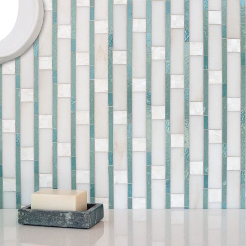 West One Bathrooms NewRavenna Driftweave wall