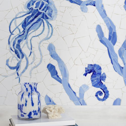 West One Bathrooms NewRavenna LaMer Delft wall