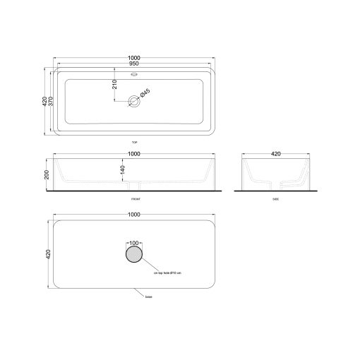 west one bathrooms clearance CCC SHLAA10020 CIE1 technical