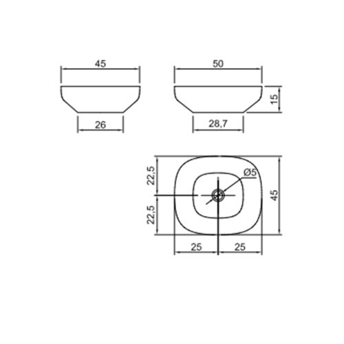 west one bathrooms clearance Antonio Lupi Ago countertop technical
